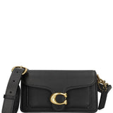 Coach Charcoal Silk Tabby Shoulder Bag