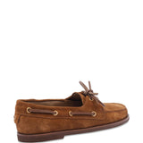 Gianvito Rossi Dark Chocolate Vandée Loafers