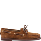 Gianvito Rossi Dark Chocolate Vandée Loafers