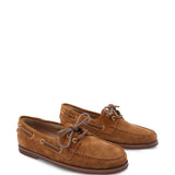 Gianvito Rossi Dark Chocolate Vandée Loafers