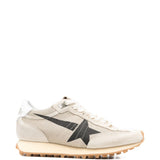 Golden Goose Beige Marathon Performance Sneakers