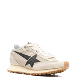 Golden Goose Beige Marathon Performance Sneakers
