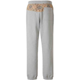 Burberry Charcoal Cotton Modern Relaxed Sweatpants
