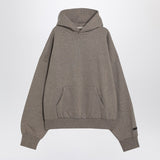Fear Of God Essentials Grey SweatshirtWithLogoPatch
