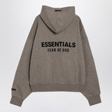 Fear Of God Essentials Grey SweatshirtWithLogoPatch
