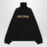 Fear of God Essentials High-necked black Homecoming sweatshirt