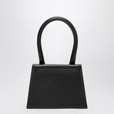 JACQUEMUS Le Chiquito Moyen black leather bag