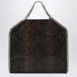 Stella McCartney Silhouette Snake Print Folded Tote