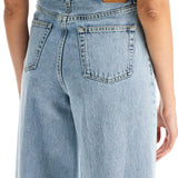 Toteme wide leg jeans in organic cotton