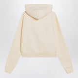 JACQUEMUS Light beige Gros Grain hooded sweatshirt