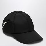 JACQUEMUS Black Ovalie baseball cap