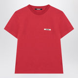 JACQUEMUS Red Gros Grain T-shirt