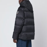 Parajumpers Black Hooded Down Jacket Drawstring Hood