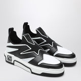 Christian Louboutin Black Sneakers TwoTone CL Monogram