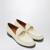Valentino Garavani Ivory VLogo Signature Loafer Elegant