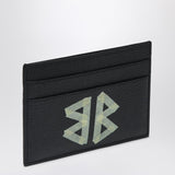 Balenciaga Black Cardholder With Prominent Tape Logo