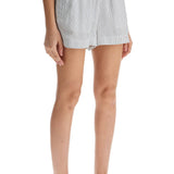 Stella McCartney 'striped silk shorts in a