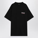 Balenciaga Black Oversized T Shirt Political Campaign