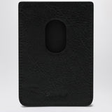 Balenciaga Black Vertical Cardholder Logo Print Premium