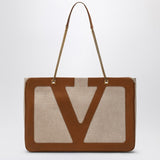 Valentino Garavani Natural Spice VLogoSignature Bag