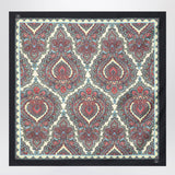 Valentino Garavani Multicolor Paisley Silk Scarf Border