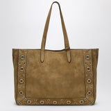 Valentino Havana Nellcôte Palladium Studded Large Tote