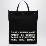 Saint Laurent North South TopHandle Tote BlackCanvas