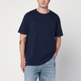 Polo Ralph Lauren Navy Premium EmbroideredLogo Tee