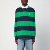 Polo Ralph Lauren Navy Blue Striped Polo