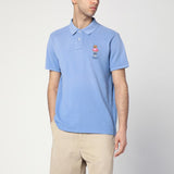 Polo Ralph Lauren Light Blue BearEmbroideredDetail Slim