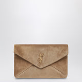 Saint Laurent Gold Magnetic Closure Envelope Pouch