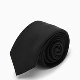 Saint Laurent Deepest Black Classic Tailored Necktie