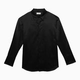 Saint Laurent Black Pointed Collar Buttonfront Shirt