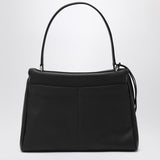 Balenciaga Charcoal TurnLock TopHandle Satchel Goldtone