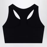 Balenciaga Black Sleeveless Top Reflective Logo Print