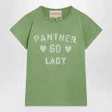 Chez Valentino Green Ribbed Crewneck PremiumQuality Tee