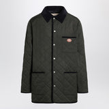 Valentino Military Olive Green Quilted Jacket VLogo