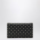 Valentino Rockstud Spike Black Quilted Crossbody Bag