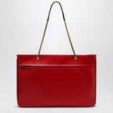 Valentino Garavani Red Black Viva Contrasting VLogo Bag