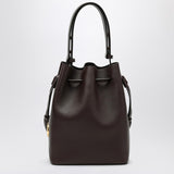 Valentino Garavani Bucket Bag Brown Drawstring Tassels
