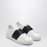 Valentino Garavani White Contrasting Band Sneakers