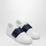 Valentino Garavani White Sneaker With Contrast Band