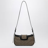 Balenciaga Essex Small Bag Ebony CrazyB JacquardCanvas