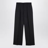 Burberry Grey wool trousers with darts