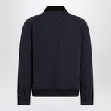 Burberry Navy Blue Quilted Jacket