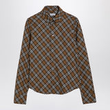 Burberry Oxid Coloured Checkered Shirt Button Down
