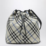 Burberry Lichen Bucket Bag Drawstring Adjustable Strap