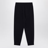 Burberry Navy Blue Elastic Drawstring Jogging Pants