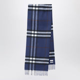 Burberry Electric Blue Check Archive Pattern Scarf