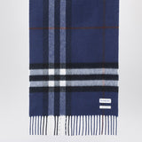 Burberry Electric Blue Check Archive Pattern Scarf